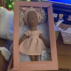 HarperIman Handmade Linen Doll Named Callie